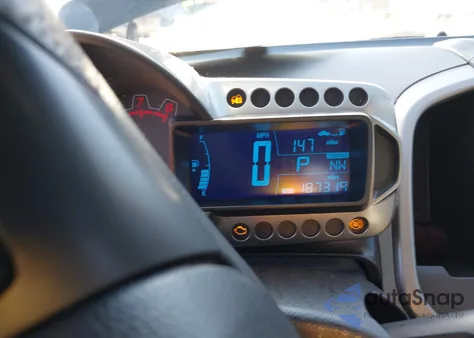 2012 Chevrolet Sonic 2Lt из США, поврежденный, VIN 1G1JC5SB4C4212879